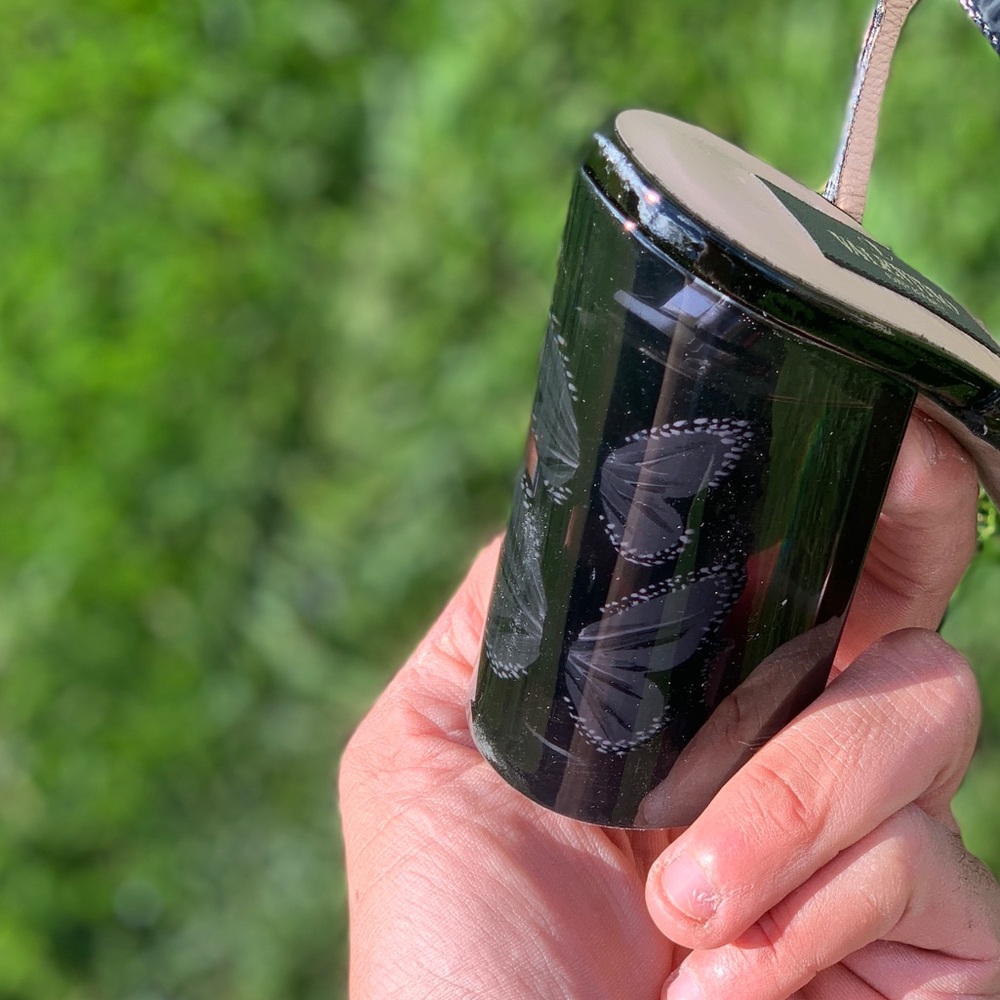 SOLD  | Valentino Patent Butterfly Sandal